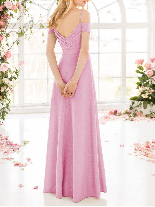 Розовые платья для подружек невесты