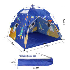 Kinder Automatisches Zelt Pop-up-Feld Kinder Wasserdichtes Outdoor-Campingzelt Leichtes tragbares Rucksackzelt Sofortige einfache Einrichtung für Reisen