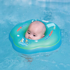 Baby Bath Swimming Neck Float Inflatable. Adjustable Safety Aids Baby Swimming Neck Ring for 0-12 Month For Kids