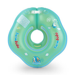 Bebé Baño Natación Cuello Flotador Inflable. Anillo de cuello de natación de bebé de ayudas de seguridad ajustable para 0-12 meses para niños