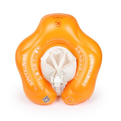 Free Swimming Baby Aufblasbarer Baby-Schwimmschwimmer mit Bodenstütze Schwimmbadzubehör - Helfen Sie dem Baby, zu treten und zu schwimmen