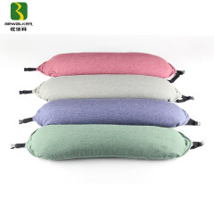 Colorful Travel Neck Pillow With Microbeads Filling For Airplane