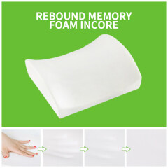 High Density  Memory Foam Filling  Car  Lumbar  Back Cushion