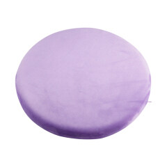 Plush Fabric Soft   Polyurethane Memory Foam Stuffed Round  Wheelchair Seat Cushion
