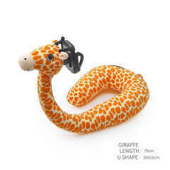 Plush Soft U Shape Neck Pillow Specially Design For Easy TV Film Watch Releasing Your Hands