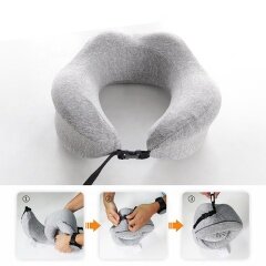 Wholesale Adjustable Car Neck Memory Foam Pillow For Driving