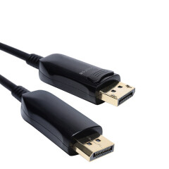 High Speed Optical Fiber DP Cable 1.4 Male to Male 4K 60Hz Standard Optical DP to DP Cable