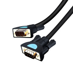 PCER VGA Cable 3+9 foil Shielding VGA To VGA Cable For HDTV PC Laptop TV Box Projector Monitor cable vga cord 1920*1080P