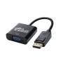 PCER DisplayPort DP to VGA Adapter Cable Male to Female Converter Display Port VGA DP VGA Adapter