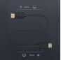 Wholesale Black Male to Male Display Port to HDMI Adapter 4K 1080P DP to HDMI Cable