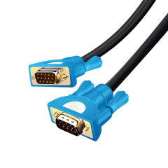 PCER VGA Cable 3+6 foil Shielding VGA To VGA Cable For HDTV PC Laptop TV Box Projector Monitor cable vga cord 1920*1080P