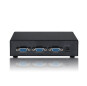 Factory Price 2048*1536 60Hz VGA Splitter 1 In 2 Out VGA Switcher