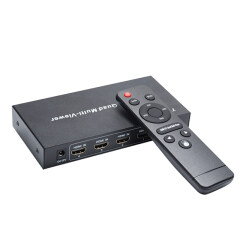 HDMI Switcher 4X1 3D Full HD 1920*1080P 60Hz HDMI Splitter 4 in 1 out with Remote Control