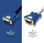 PCER VGA Cable 3+4 foil Shielding VGA To VGA Cable For HDTV PC Laptop TV Box Projector Monitor cable vga cord 1920*1080P