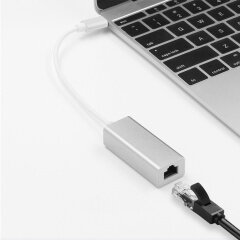 USB C Ethernet USB-C to RJ45 Lan Adapter for MacBook Pro huawei Samsung Galaxy S9/S8/Note 9 Type C Network Card USB Ethernet