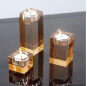 Floor standing crystal candle holder crystal globe candle holder wholesale