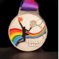 Customized basketball match plated medal apply to sports meet