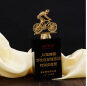 Black pedestal crystal trophy, electroplate rider shape crystal trophy apply to enterprise award