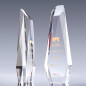 85*40*270mm Hexagonal Prism  Clear Crystal Trophy, CT1162