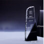 Industry wholesale crystal trophy irregular crystal trophies and awards for business gifts