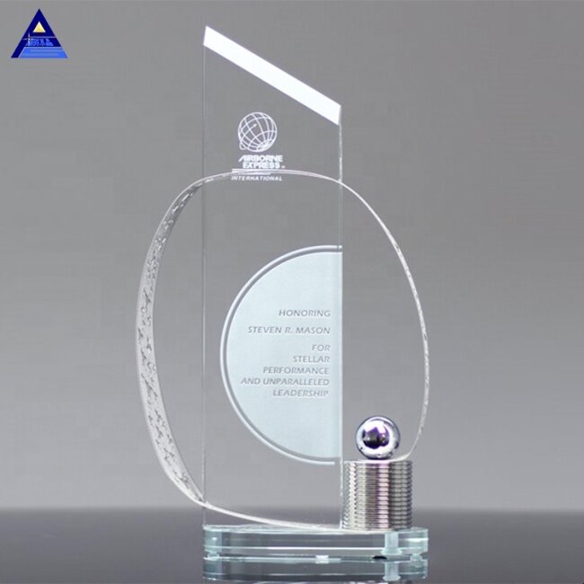 China Manufacturer K9 Celestial Crystal Chrome Awards And Trophies