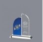 Crystal Awards With Blue Crystal Trophy For Engraving Available Personalized Crystal Plaques And Awards Trophy For Gift