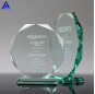 New Design Traditional Jade Glass Octagon Award Trophy,Clear Crystal Cup Trophy