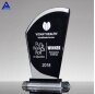 2019 New Design Flame Shaped K9 Crystal Award Trophy For Excellent Employee Or Team