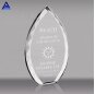 Wholesale High-Quality Blank Customizable Logo Transparent Photo Crystal Trophy For Business Gift