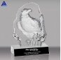 Eagles Trophy Awards Shape And Flying Clear Glass Noble Crystal Eagle Model For Award Gifts