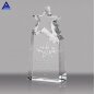 Fashionable Custom Clear Star Shaped Plaque Crystal Awards Trophy For Souvenir Gift