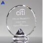Hot Fashion Custom Engrave Clear Crystal Diamond Award Trophy