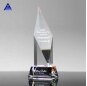 China Cheap K9 Quality Crystal Trophy Awards With Obelisk