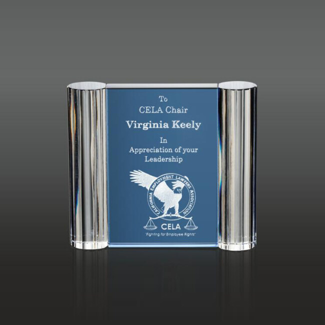 China Wholesale Market Agents Laser engraved gifts Custom metal cup k9 crystal trophy