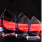 Wholesale Crystal Trophy, Crystal Glass Award, Blank Glass Crystal Awards Plaque For Souvenir Gifts