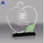 Fashion Crystal Glass Awards And Trophies/Contemporary Crystal Apple Trophy