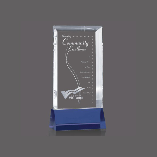 Customize Cheap Color Printing Glass Cube Album Crystal Decoration Photo Frame For Graduation