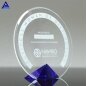 Wholesale Crystal Blue Cyrk Shield Award Diamond Sailboat Shape Crystal Award