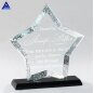 Blank Crystal Black Base Star Awards Trophy for Promotional Souvenirs