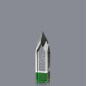 Promotional Wholesale Glass Customized Obelisk Awards Trophies For Corporate Gifts