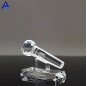 High Quality Crystal Microphone Awards Trophy For VIP Music Singing Competition