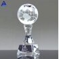 Wholesale Fancy Engraved Crystal World Globe Trophy For Office Gifts