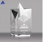 Cheap Optical Custom Logo K9 Star Trophy Crystal Awards Star For Home Decoration