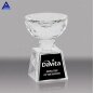 High Quality Customized Size World Cup Crystal Bowl Trophy For Business Award Gifts