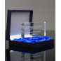 Custom Laser Engraving Newest Rectangle K9 Glass Crystal Trophy