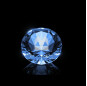 Wholesale Cheap Custom K9 Pujiang Large Clear Engraved Crystal Glass Diamond Crystal Award
