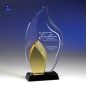 Latest  New crystal glass award plaque wholesale- -NO.1 Crystal Trophy Factory