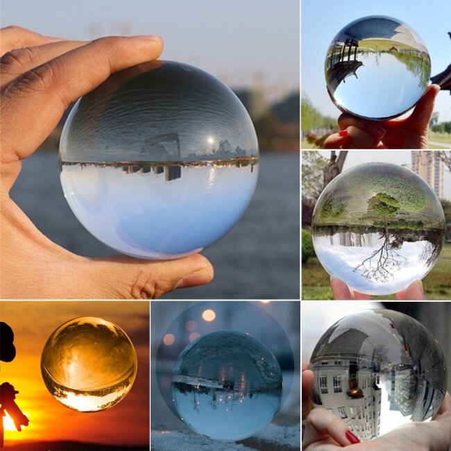 80mm size Transparent crystal glass sphere K9 clear crystal glass ball