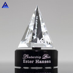 Luxury Awards In Motion Crystal Hexagon Award Craft For Christmas