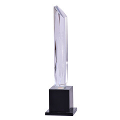 Top Grade K9 Crystal Glass Trophy 3D Laser Engraved Handmade Craft Crystal Trophy Crystal Award